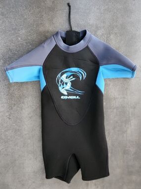 O'Neill Toddler Reactor-2 2mm Back Zip Short Sleeve Spring Wetsuit